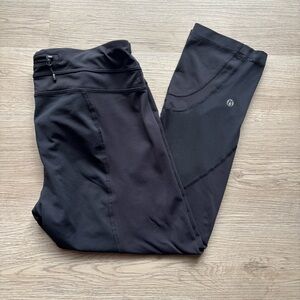 Black lululemon Leggings size 8